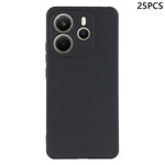 25Pcs For Xiaomi Redmi Note 14 4G (164.84mm) Case 1.2mm TPU Matte Phone Cover
