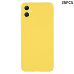 25 st. för Samsung Galaxy A05 4G-skal 1,2 mm matt TPU-mobilskal
