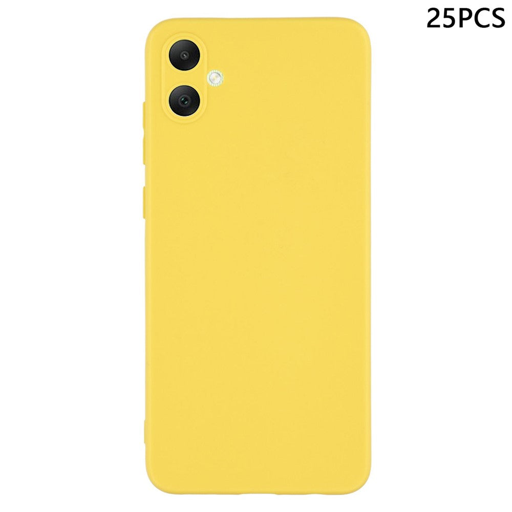 25 st. för Samsung Galaxy A05 4G-skal 1,2 mm matt TPU-mobilskal