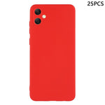 25 st. för Samsung Galaxy A05 4G-skal 1,2 mm matt TPU-mobilskal