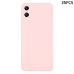 25 st. för Samsung Galaxy A05 4G-skal 1,2 mm matt TPU-mobilskal