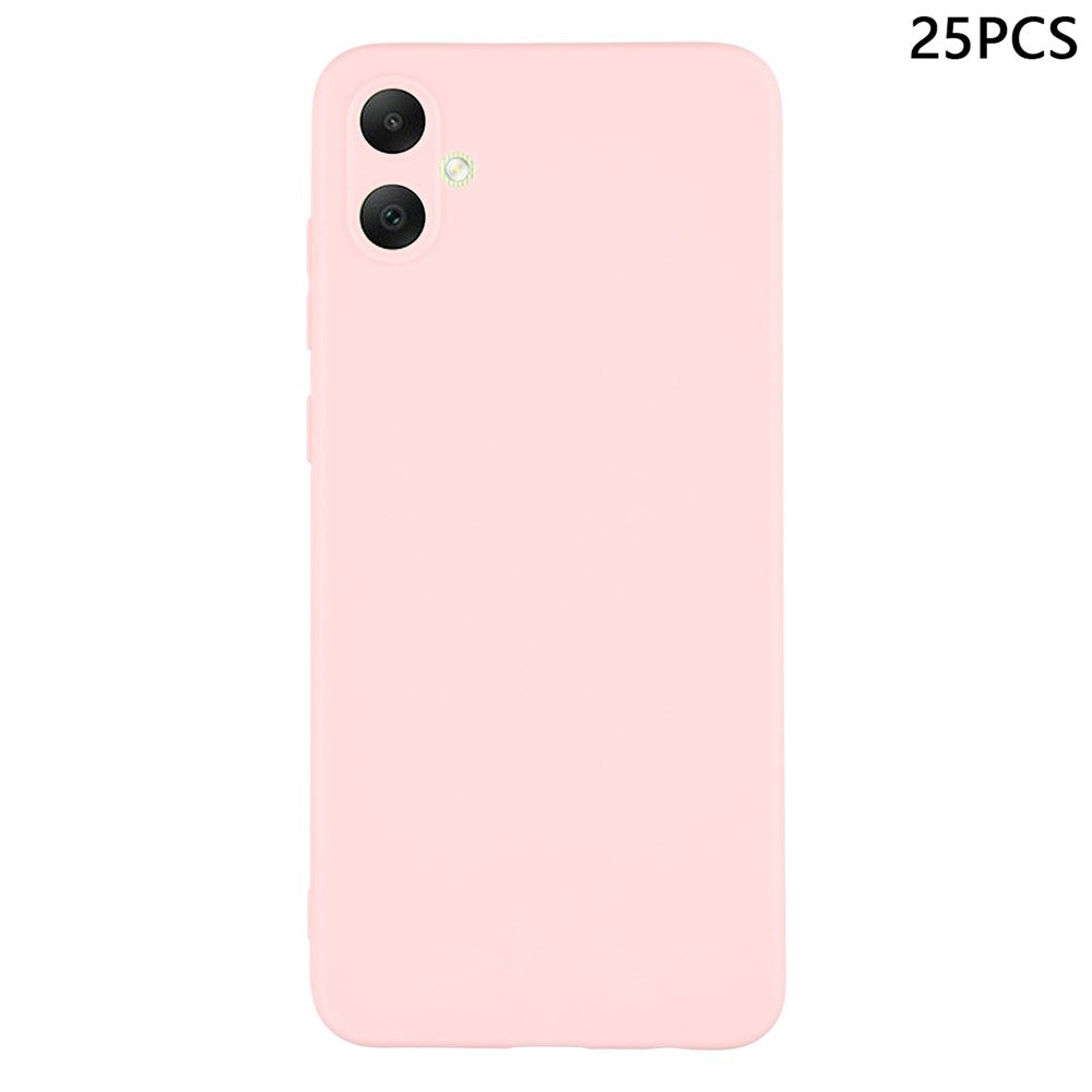 25 st. för Samsung Galaxy A05 4G-skal 1,2 mm matt TPU-mobilskal