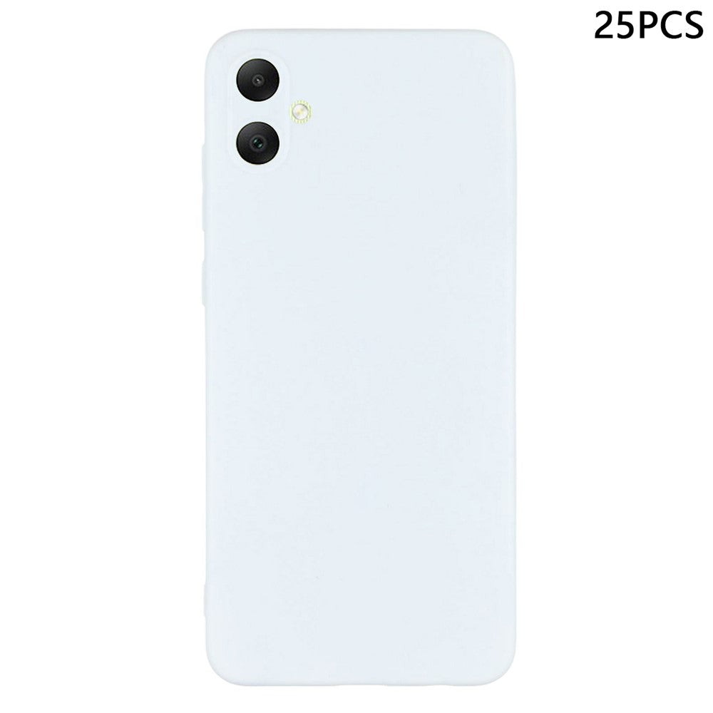 25 st. för Samsung Galaxy A05 4G-skal 1,2 mm matt TPU-mobilskal