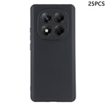 25Pcs For Xiaomi Redmi Note 14 Pro 4G Case 1.2mm TPU Matte Phone Cover