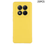 25Pcs For Xiaomi Redmi Note 14 Pro+ 5G Case 1.2mm TPU Matte Phone Cover
