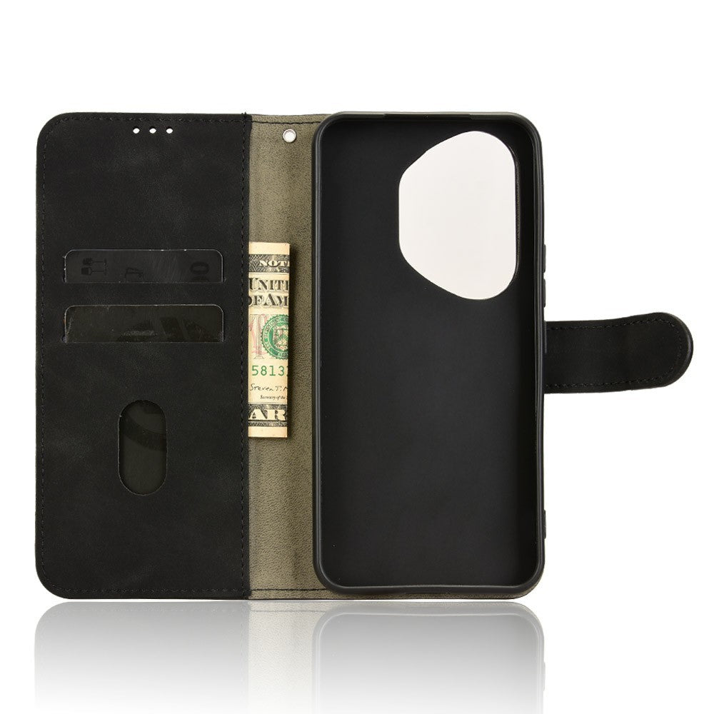 For Honor 400 Pro 5G (Global) Leather Case Skin Feel Anti Drop Wallet Flip Phone Cover