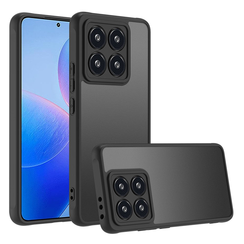 Xiaomi 14T-skal, pekskärm, matt PC + TPU, stötsäkert bakstycke
