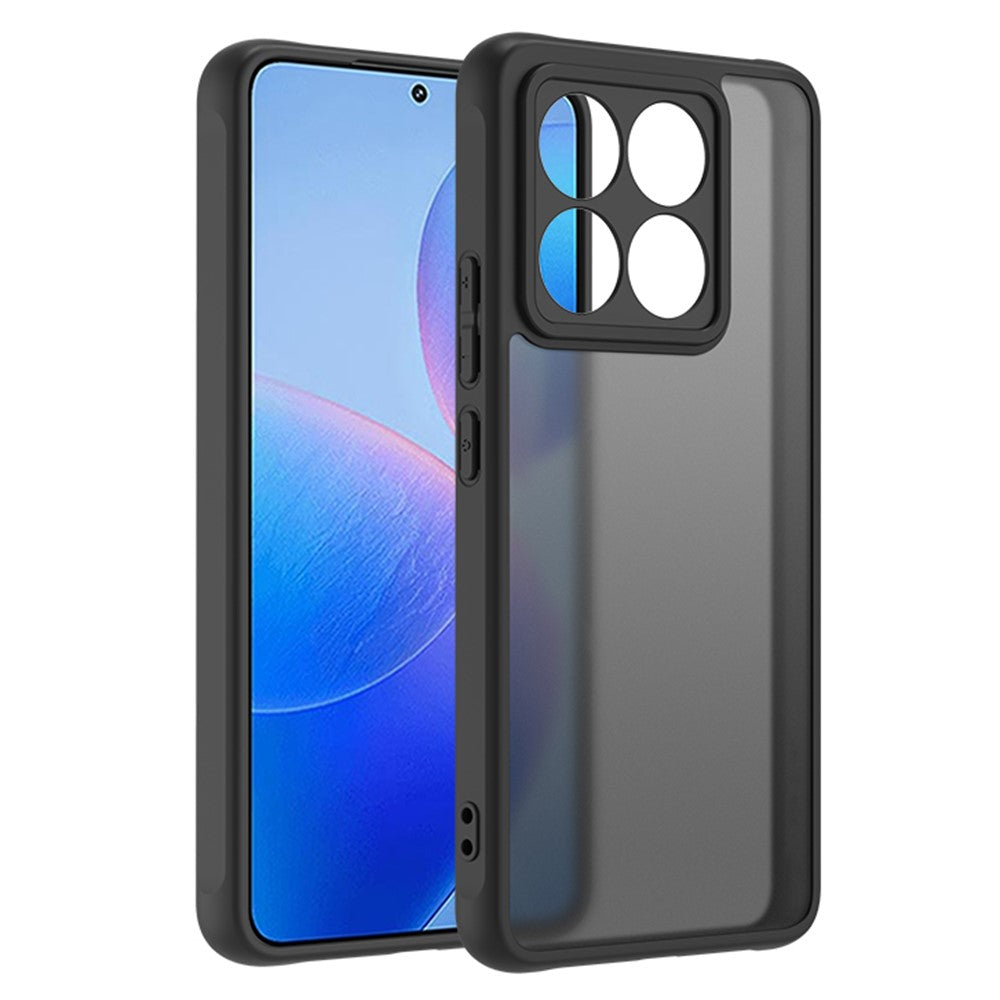 Xiaomi 14T-skal, pekskärm, matt PC + TPU, stötsäkert bakstycke
