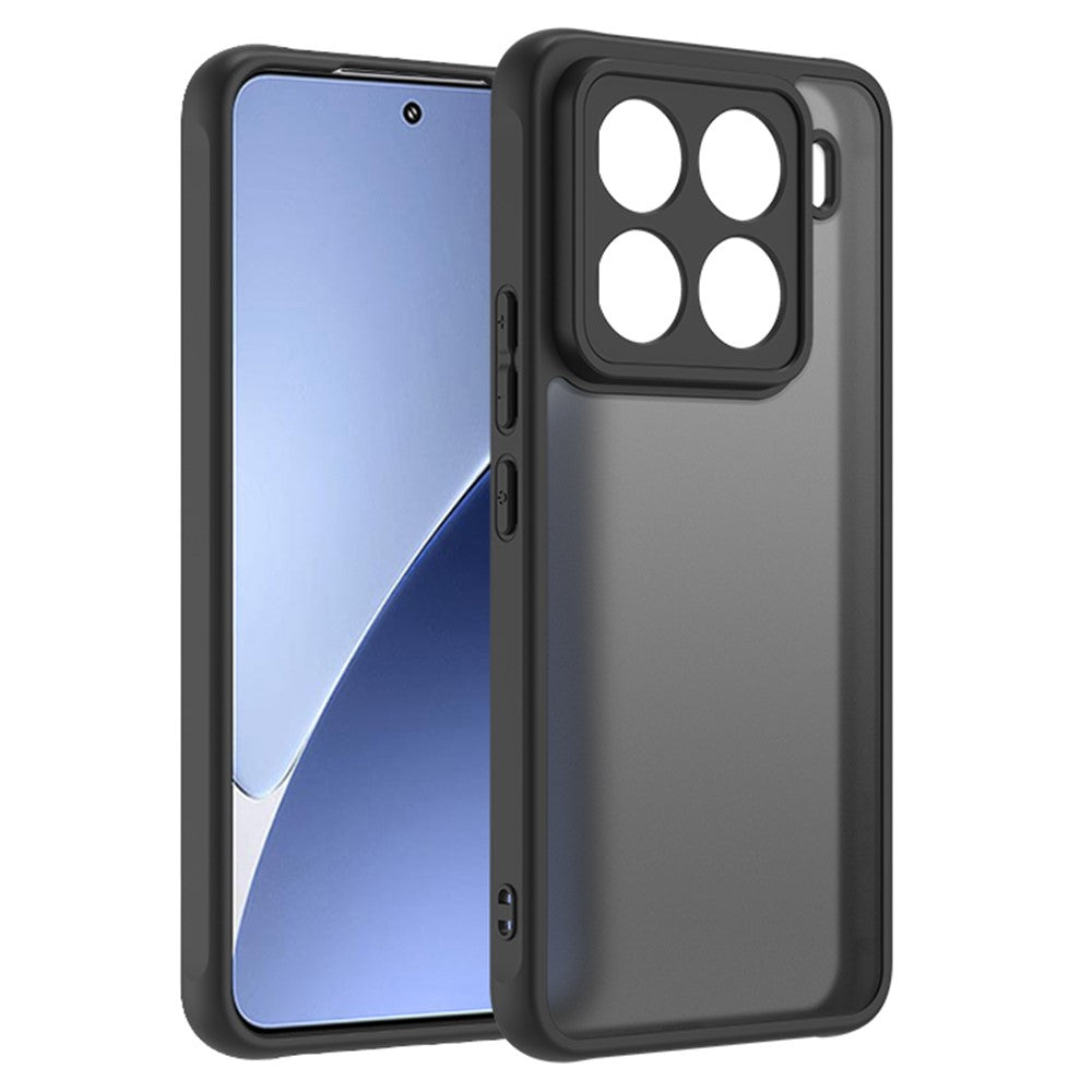 For Xiaomi 15 Pro Case Skin Touch Matte PC + TPU Shockproof Phone Back Cover
