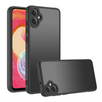Samsung Galaxy A05 4G-skal, pekskärm, matt PC + TPU, stötsäkert bakstycke