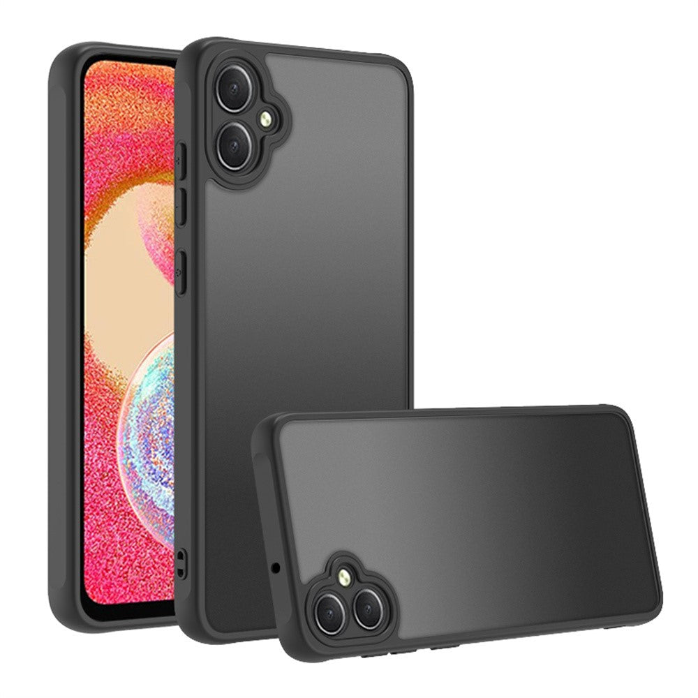 Samsung Galaxy A05 4G-skal, pekskärm, matt PC + TPU, stötsäkert bakstycke