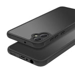 Samsung Galaxy A05 4G-skal, pekskärm, matt PC + TPU, stötsäkert bakstycke