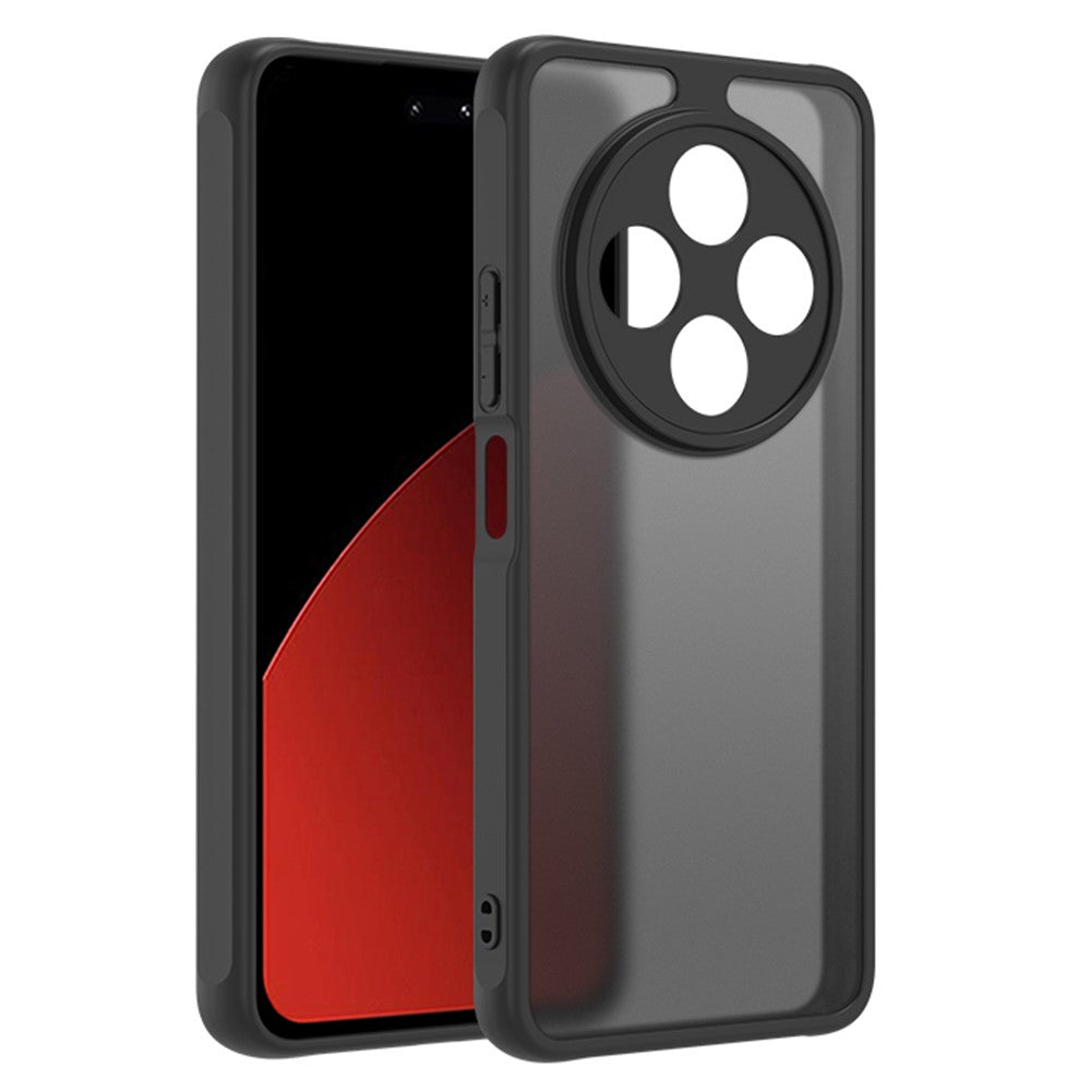 mobilskal till Xiaomi Redmi 14C 5G / 14C 4G / 14R 5G / Poco C75 4G, pekskärm, matt PC + TPU, stötsäkert bakstycke
