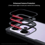 XUNDD För Oppo Reno14 Pro 5G (Global) Skal Stoppsäkert TPU + Akryl Genomskinligt Baksida mobilskal