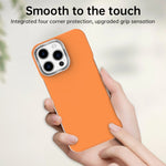 Til iPhone 15 Pro Max cover, rammeløst, ultratyndt TPU + PET-telefoncover med forstærkede hjørner