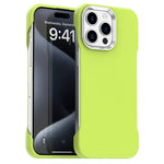 Til iPhone 15 Pro Max cover, rammeløst, ultratyndt TPU + PET-telefoncover med forstærkede hjørner