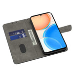 For Honor X8 4G 4G PU Leather 3D Pattern Printing Anti-drop Case Magnetic Clasp Phone Stand Wallet Cover with Strap