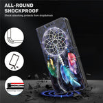 For Honor X8 4G 4G PU Leather 3D Pattern Printing Anti-drop Case Magnetic Clasp Phone Stand Wallet Cover with Strap