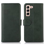 Samsung Galaxy S23 Plånboksfodral i PU-läder med kohudstruktur, stativfunktion, magnetiskt lock, stötsäkert skyddsfodral