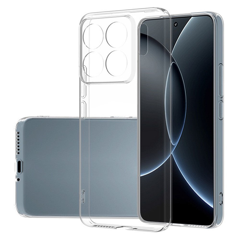 Xiaomi 15S Pro Bakstycke Ultratunt Flexibelt TPU Genomskinligt mobilskal