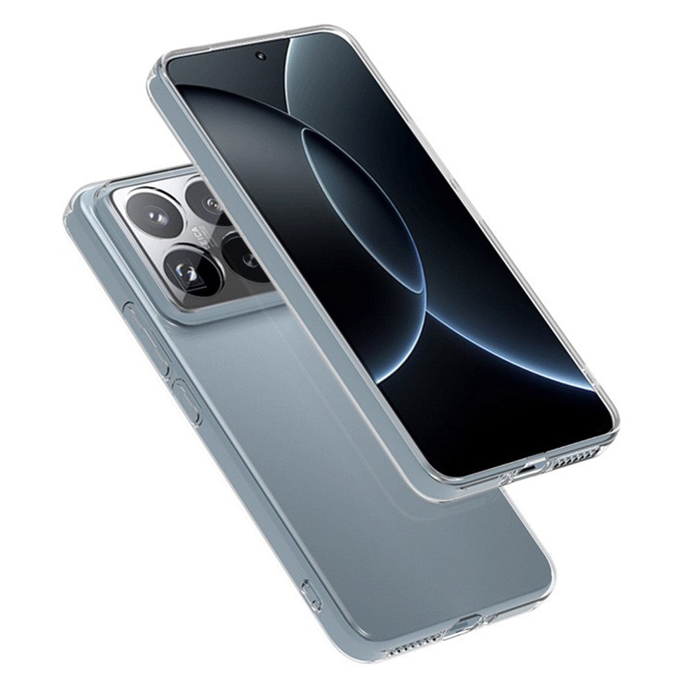 For Xiaomi 15S Pro Back Cover Ultra Thin Flexible TPU Clear Phone Case