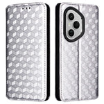 For Honor 400 Pro 5G (Global) Case Wallet Rhombus Imprinted Leather Phone Cover