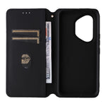 For Honor 400 Pro 5G (Global) Case Wallet Rhombus Imprinted Leather Phone Cover