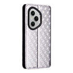 For Honor 400 Pro 5G (Global) Case Wallet Rhombus Imprinted Leather Phone Cover