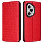 For Honor 400 Pro 5G (Global) Case Wallet Rhombus Imprinted Leather Phone Cover