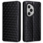 For Honor 400 Pro 5G (Global) Case Wallet Rhombus Imprinted Leather Phone Cover