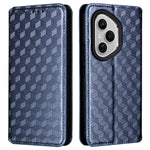 For Honor 400 Pro 5G (Global) Case Wallet Rhombus Imprinted Leather Phone Cover