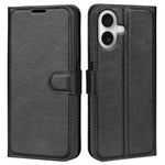For iPhone 17 Case Litchi Texture Shockproof Leather Wallet Phone Cover