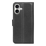 For iPhone 17 Case Litchi Texture Shockproof Leather Wallet Phone Cover