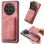 For Oppo Find X8s 5G Magnetic Case Leather Back Cover with Detachable Card Holder