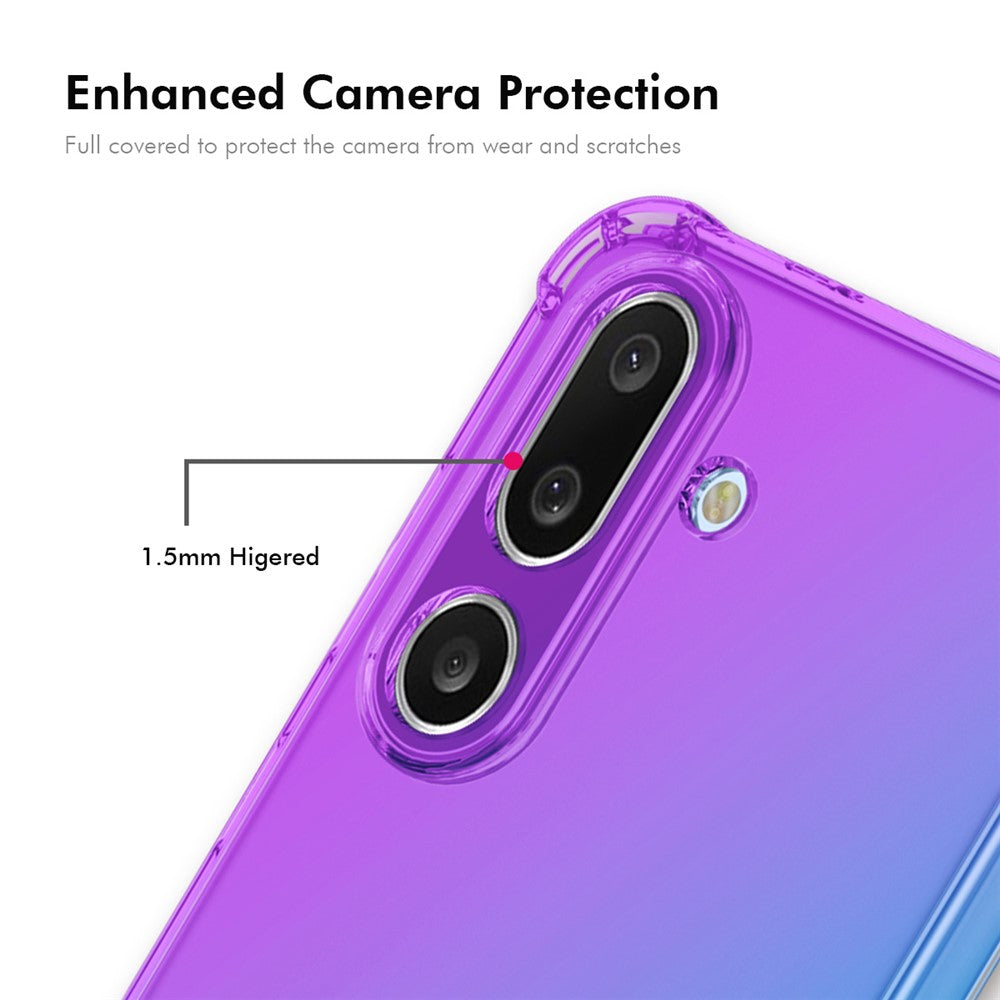 ENKAY For Samsung Galaxy M56 5G TPU Case  Thickened Four Corner Drop-proof Phone Back Cover