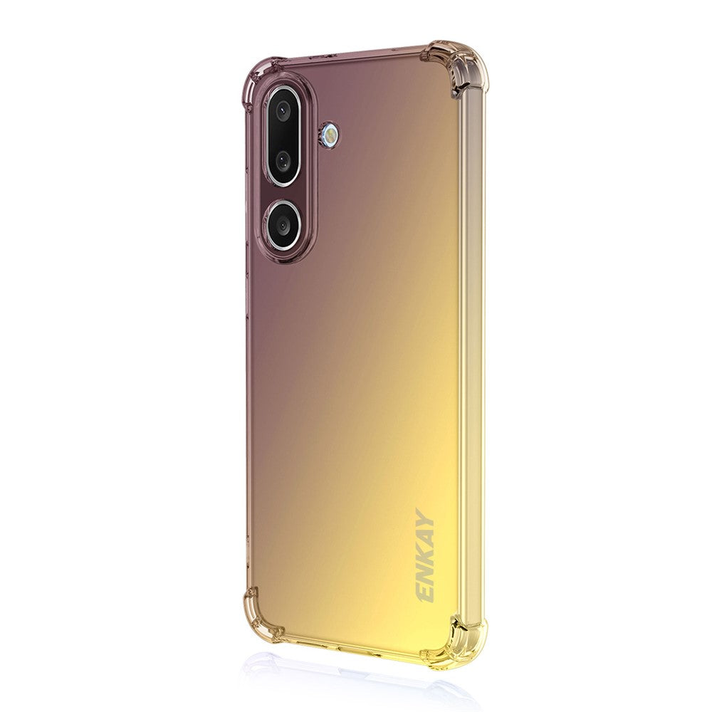 ENKAY For Samsung Galaxy M56 5G TPU Case  Thickened Four Corner Drop-proof Phone Back Cover