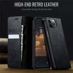 CASEME For iPhone 11 Pro Case  033 Series RFID Blocking Wallet Stand Calf Texture Leather Phone Cover