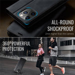 CASEME For iPhone 11 Pro Case  033 Series RFID Blocking Wallet Stand Calf Texture Leather Phone Cover