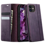 CASEME For iPhone 11 Case  033 Series RFID Blocking Wallet Stand Calf Texture Leather Phone Cover