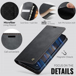 CASEME For iPhone 16 Plus Case  033 Series RFID Blocking Wallet Stand Calf Texture Leather Phone Cover