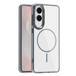 For Samsung Galaxy S25 Edge Magnetic Case TPU PC Clear Phone Cover