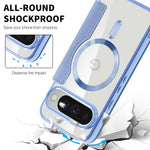 For Google Pixel 10 / 10 Pro Magnetic Case RFID Blocking Leather Phone Cover