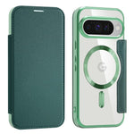 For Google Pixel 10 / 10 Pro Magnetic Case RFID Blocking Leather Phone Cover