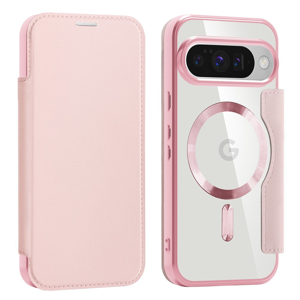 For Google Pixel 10 / 10 Pro Magnetic Case RFID Blocking Leather Phone Cover
