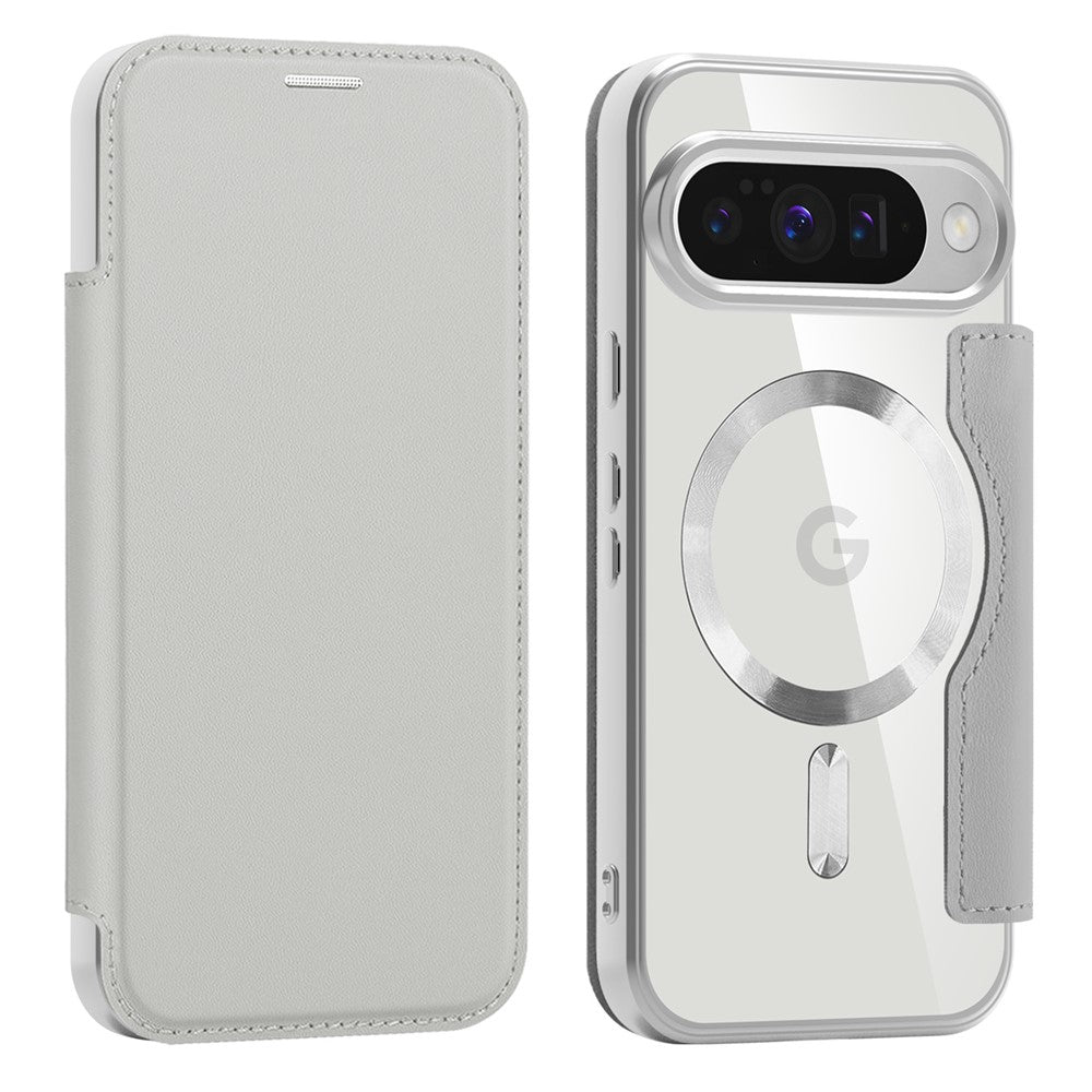 For Google Pixel 10 / 10 Pro Magnetic Case RFID Blocking Leather Phone Cover
