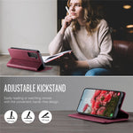 CASEME For Samsung Galaxy S22 5G Case  033 Series RFID Blocking Wallet Stand Calf Texture Leather Phone Cover