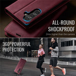 CASEME til Samsung Galaxy S25+ / Galaxy S24+ etui 033 Series RFID Blokerende Pung Stand Kalvestruktur Læder Telefoncover