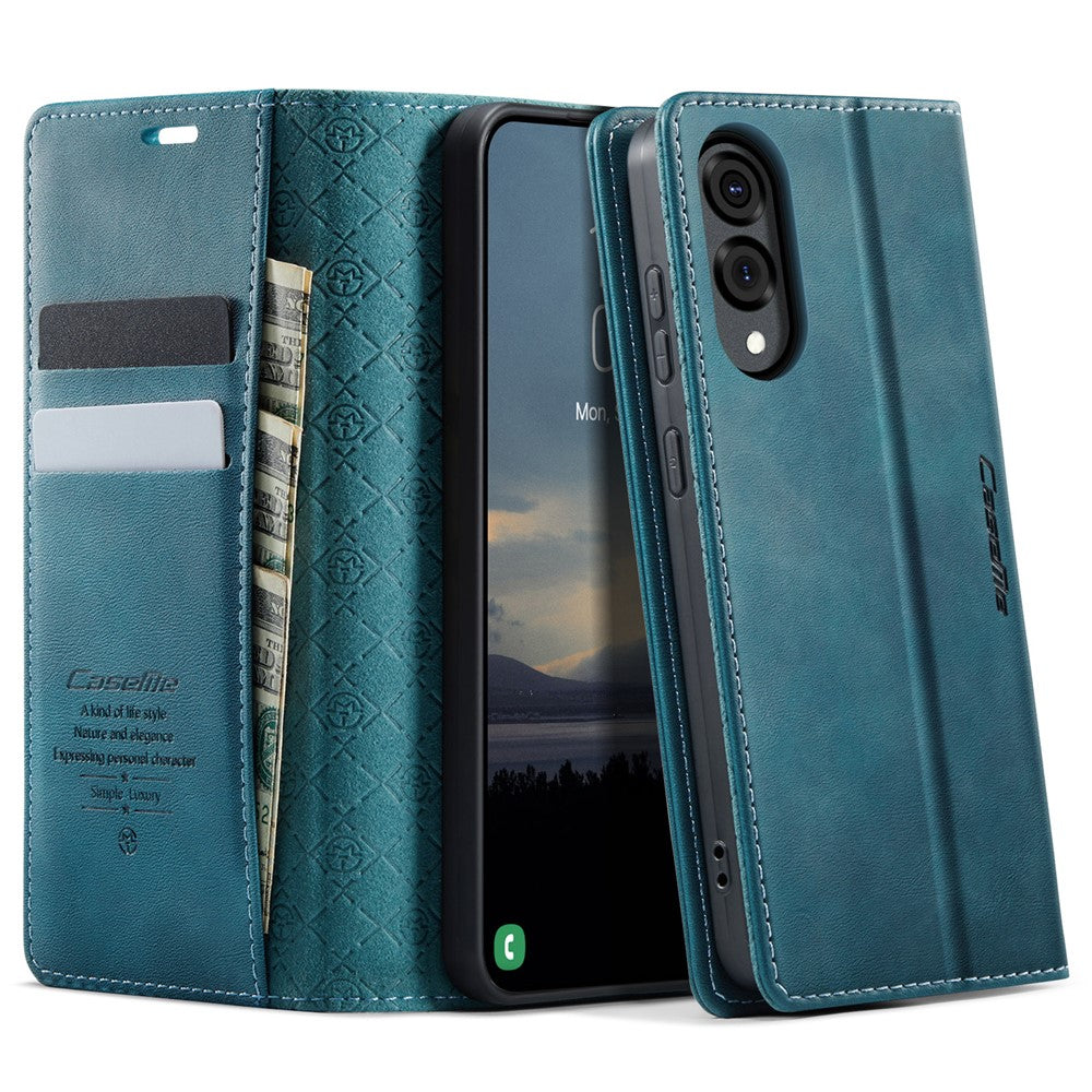 CASEME For Samsung Galaxy S25 Edge Case  033 Series RFID Blocking Wallet Stand Calf Texture Leather Phone Cover