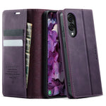CASEME For Samsung Galaxy S25 Edge Case 033 Series RFID Blocking Wallet Stand Calf Texture Leather Phone Cover
