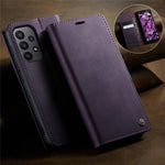 CASEME For Samsung Galaxy M23 5G / Galaxy A23 4G Case  033 Series RFID Blocking Wallet Stand Calf Texture Leather Phone Cover